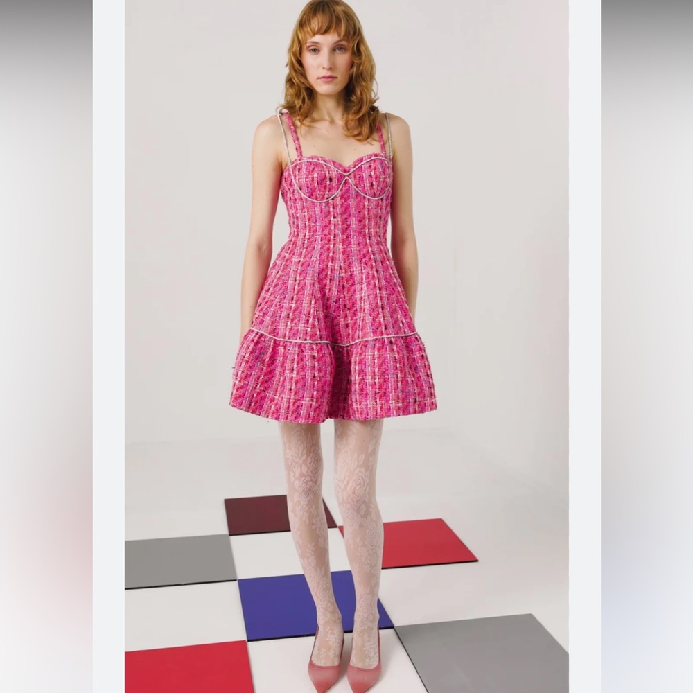 CeliaB Blumen Pink Mini Dress
